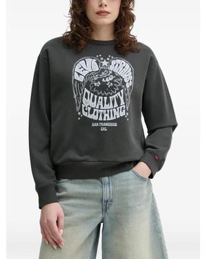 Levi's Heritage Graphic-Print Sweatshirt - Gray