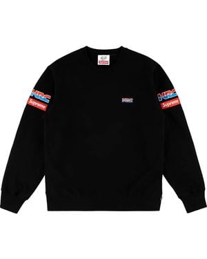 Supreme Sweater Met Print - Zwart