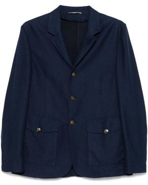 Canali Single-breasted Blazer - ブルー