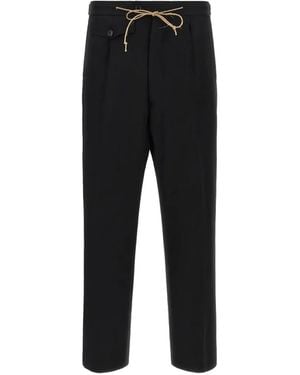 NAMACHEKO Perkin Braided-Cord Pants - Black