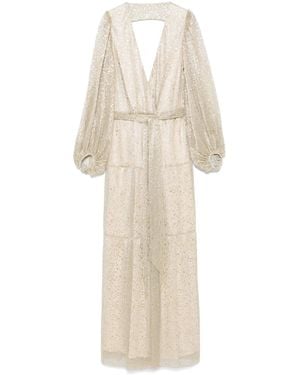 Ba&sh Cala Maxi Dress - Natural