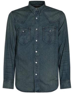 Polo Ralph Lauren Western Denim Overhemd - Blauw