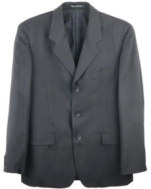 Yohji Yamamoto Einreihiges Sakko - Schwarz