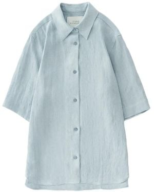 Studio Nicholson Estes Patch Pocket Shirt - Blue