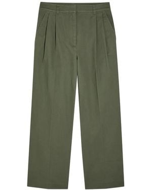 Anine Bing Pleated Pants - Green