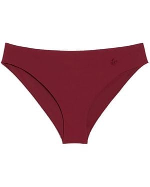 Jil Sander Bikinihöschen Aus Jersey - Rot