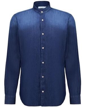 Boglioli Long-Sleeve Shirt - Blue