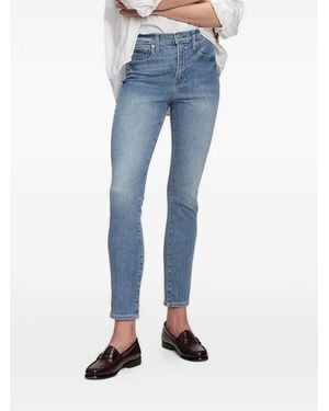 Gap Vaqueros Skinny Capri - Azul