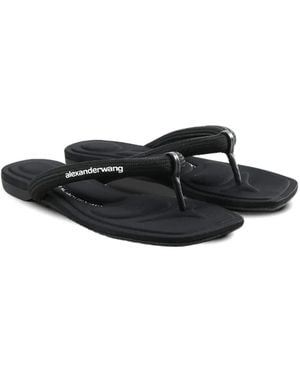 Alexander Wang Padded-Strap Sandals - White