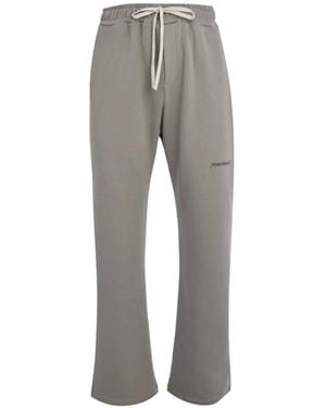 hinnominate Straight-Leg Trousers - Grey