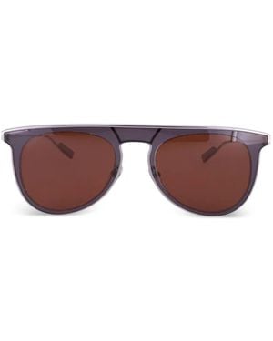 Ferragamo Eyewear Pilot-Frame Sunglasses - Purple