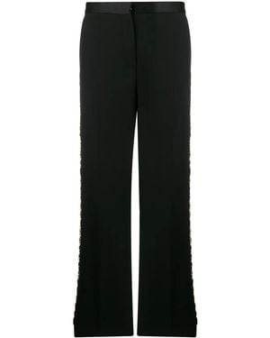Versace Greca-chain Tailored Trousers - Black