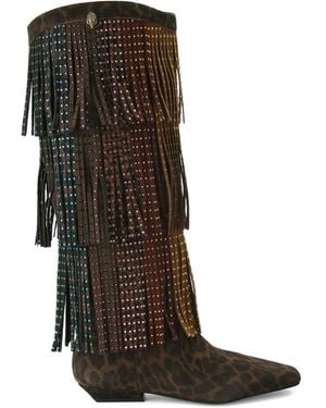 Kurt Geiger ウエスタンブーツ - ブラック