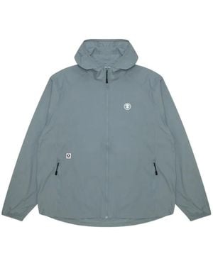 Aape By A Bathing Ape Logo-Patch Jacket - Blue