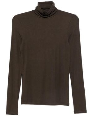 Marc O' Polo Roll-Neck Long-Sleeve Sweater - Brown