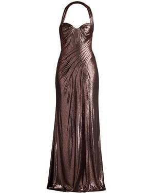 Tadashi Shoji Gita Gown - Brown