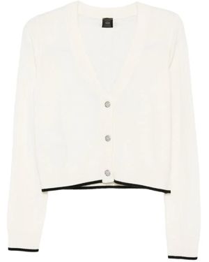 Pinko Vネック カーディガン - ホワイト