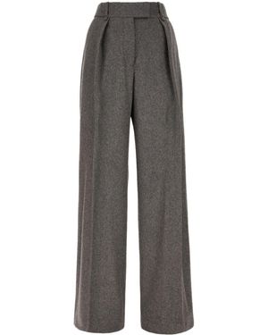 Quira Felted Trousers - Grey