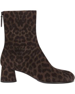 POTAMY 50Mm Leopard-Print Ankle Boots - Brown