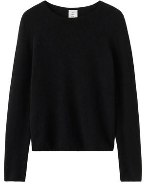 Almada Label Awa Crew-Neck Sweater - Black