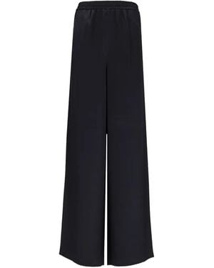 Max Mara Wide-Leg Pants - Black