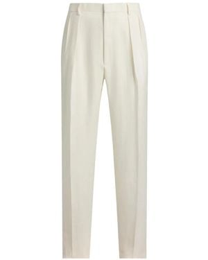 Ralph Lauren Pleated Trousers - White