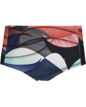 Lygia & Nanny Printed Swim Trunks - Blue