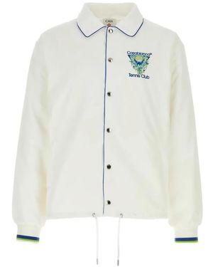 CASABLANCA Tennis Club Icon Jacket - White