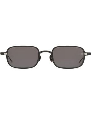 Eyevan 7285 Rectangle-Frame Sunglasses - Grey