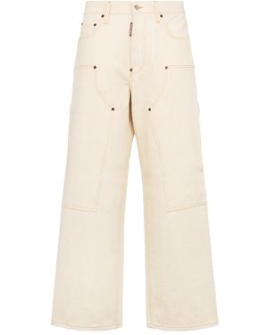 DSquared² Raw Carpenter Jeans - Natural