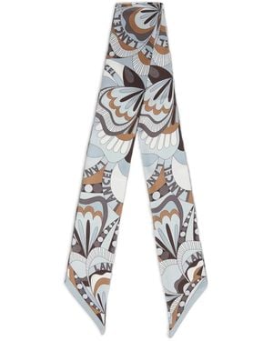 Lancel Bandeau Met Bloemenprint - Wit