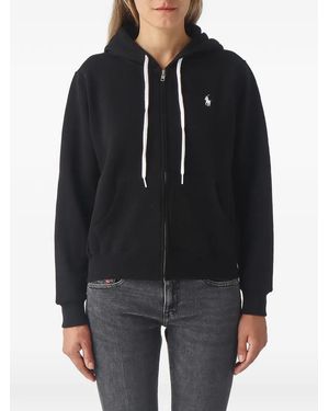 Polo Ralph Lauren Full-Zip Fleece Hoodie - Black