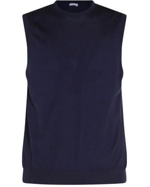 Malo Knitted Vest - Blue