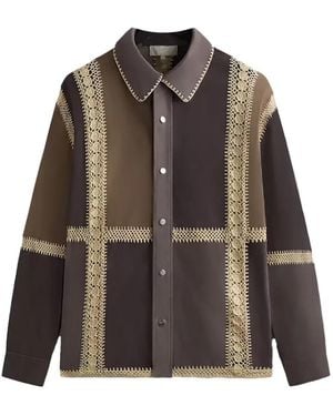 Kith Patchwork Overshirt - Brown