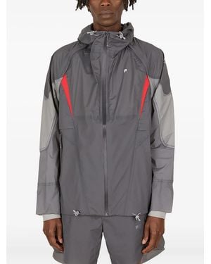 Fila X Slam Jam Panelled Hooded Jacket - Grey