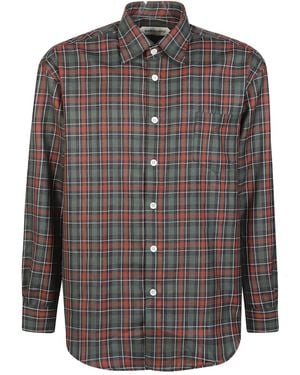 NAMACHEKO Check Shirt - Grey