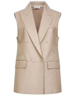 P.A.R.O.S.H. Chaleco con doble botonadura - Neutro