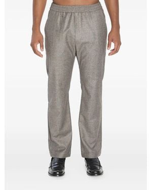 Barena Tosador Bita Elasticated-Waistband Wool Pants - Gray