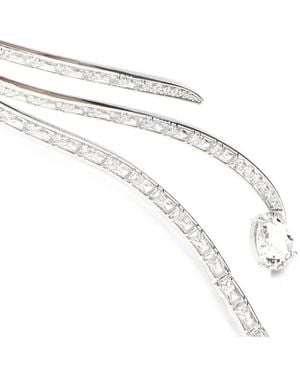 Swarovski Vienna Crystal And Zirconia Necklace - Metallic