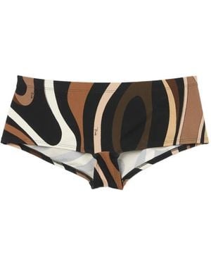 PUCCI Marmo-Print Mini Shorts - White