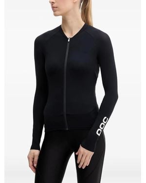 Poc Maillot de ciclismo con cremallera - Negro