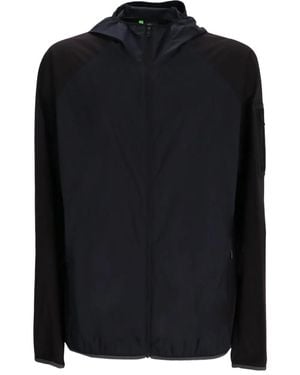 BOSS Chaqueta liviana con capucha - Negro