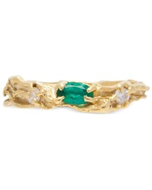 Loveness Lee Rosea Rings - Green