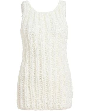 KHAITE Knitted Evita Top - White