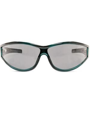 FACE HIDE Gafas De Sol Con Llamas Estampadas - Gris