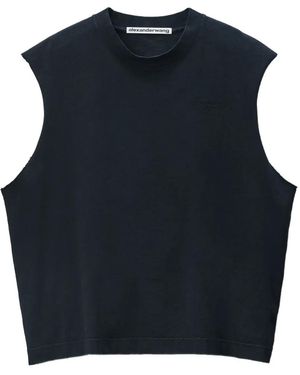 Alexander Wang Cotton Tank Top - Blue