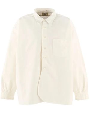 SAINT Mxxxxxx Finery Chest-Pocket Shirt - White