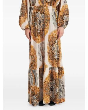 Antik Batik Falda Larga Lili - Amarillo