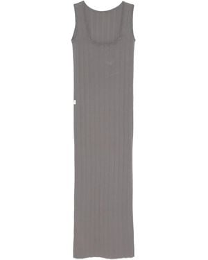 Remain Sleeveless Maxi Dress - Gray