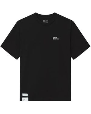 Izzue Logo-Print Cotton T-Shirt - Black